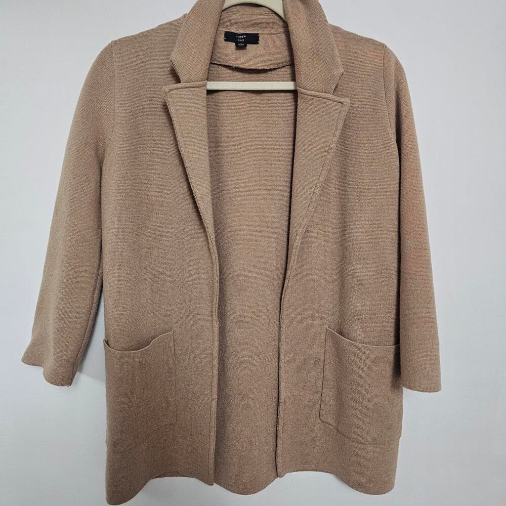J.Crew Tan Cardigan Duster